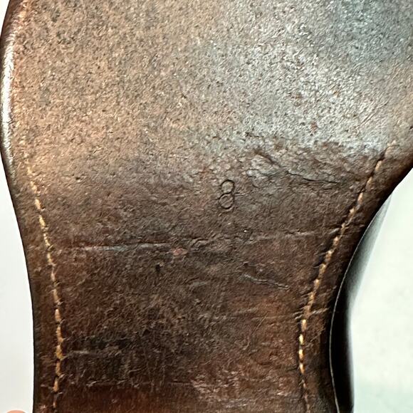 NEW HEELS R. M. Williams VTG Craftsman Chelsea Boot Chestnut Leather UK 8 / US 9 - Picture 12 of 14